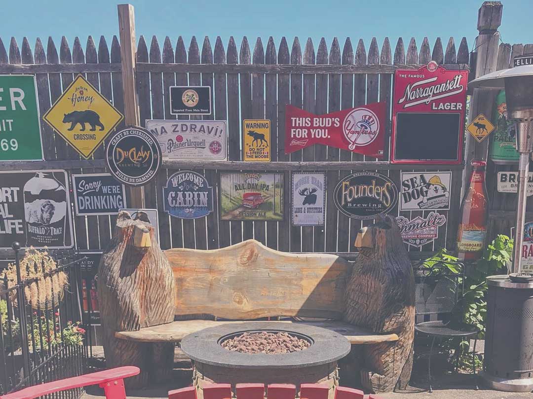 Tipsy Moose patio